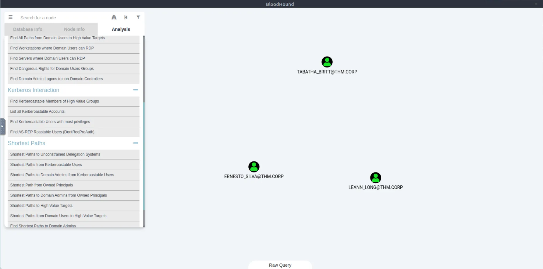 BloodHound 中 AS-REQ Roastable 用户视图